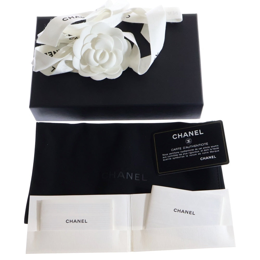 CHANEL(シャネル) シャネル19 スモール ジップウォレット 長財布 ラウンドジップ ラムスキン ブラック ゴールド金具 AP0948