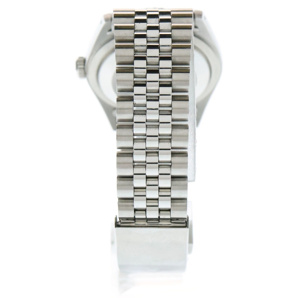 ROLEX(ロレックス) 16220 デイトジャスト 黒文字盤 ジュビリーブレス ステンレス 自動巻き SS/AT L番 腕時計