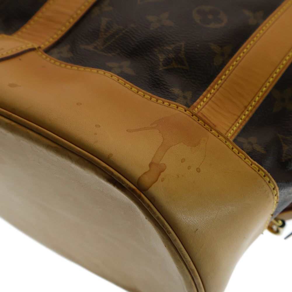 LOUIS VUITTON(ルイヴィトン) モノグラム ランドネGM ショルダーバッグ リュックサック バックパック ゴールド金具 ブラウン PVC×レザー M42244