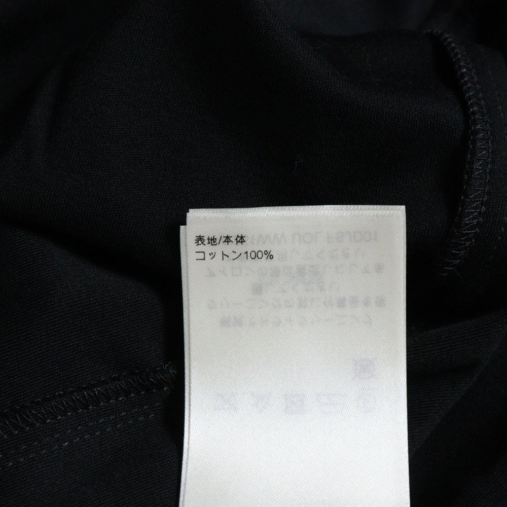LOUIS VUITTON(ルイヴィトン) 25SS LVロゴチェーン ジッパーウエストデザイン 半袖Tシャツ カットソー ワンピース ドレス シルバー金具 ブラック レディース RW251WW UOL FSJD01