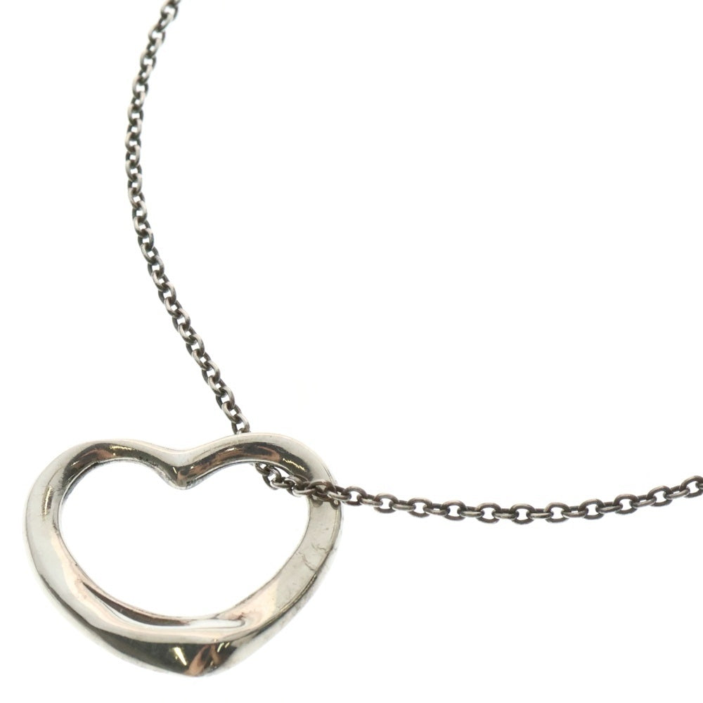 TIFFANY&Co(ティファニー) オープンハート ネックレス ペンダント シルバー チェーン SV925 4.5g