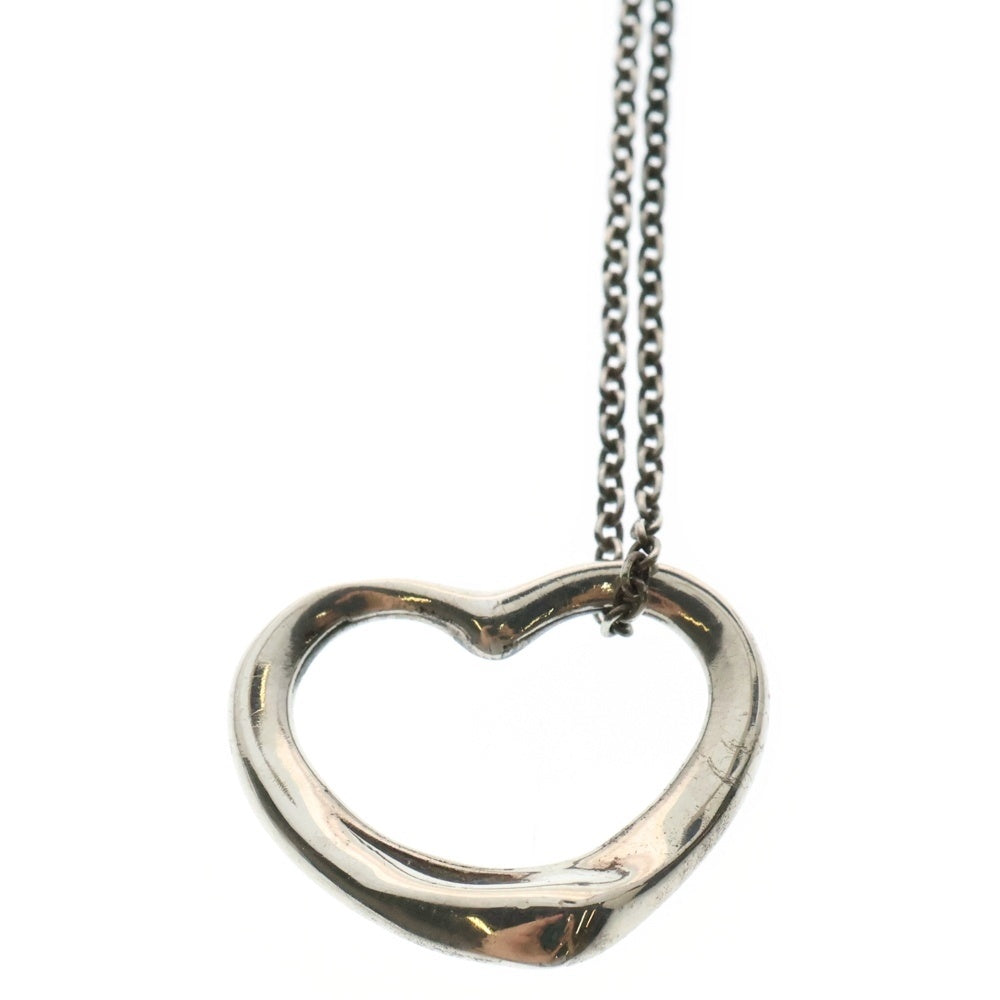 TIFFANY&Co(ティファニー) オープンハート ネックレス ペンダント シルバー チェーン SV925 4.5g