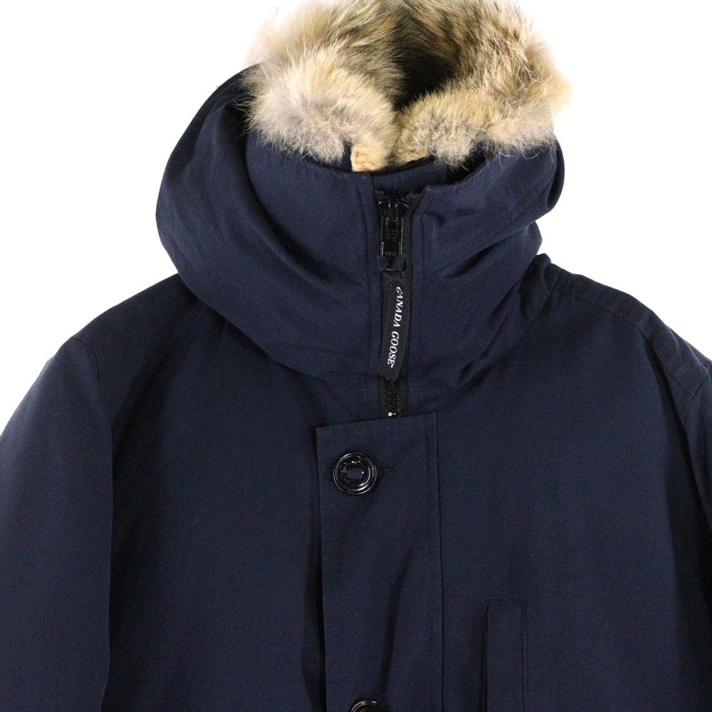 CANADA GOOSE(カナダグース) JASPER PARKA ジャスパー パーカー ファーフーデッド ジップアップ ダウンジャケット ネイビー 3438JM