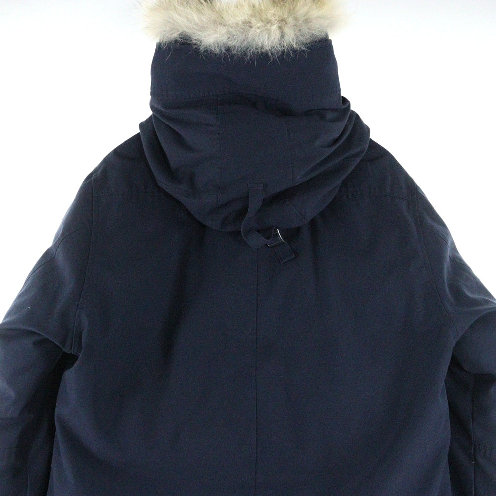 CANADA GOOSE(カナダグース) JASPER PARKA ジャスパー パーカー ファーフーデッド ジップアップ ダウンジャケット ネイビー 3438JM