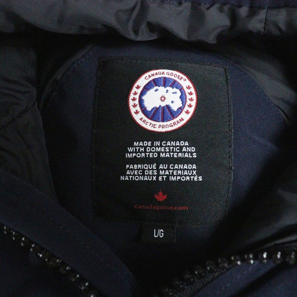 CANADA GOOSE(カナダグース) JASPER PARKA ジャスパー パーカー ファーフーデッド ジップアップ ダウンジャケット ネイビー 3438JM