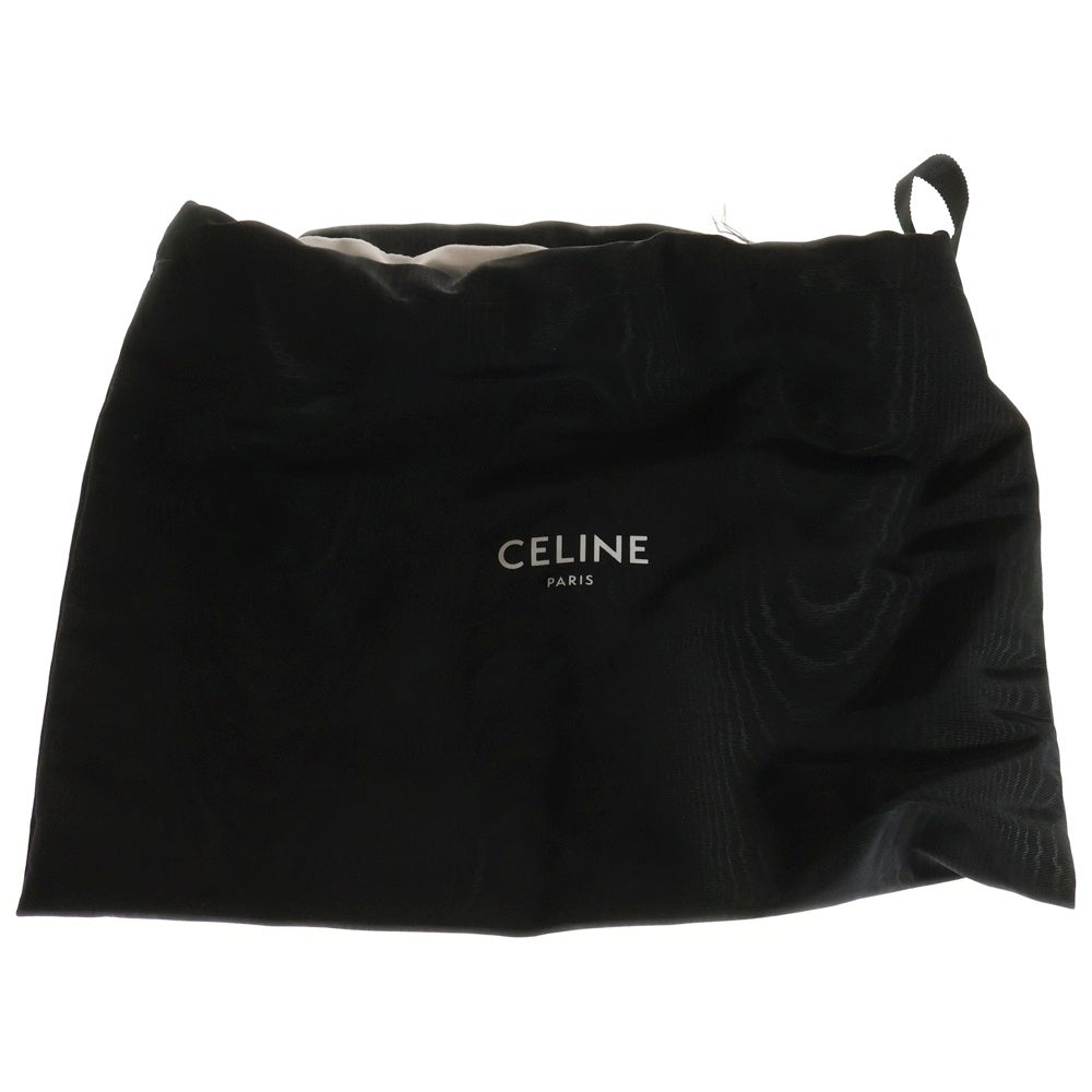 CELINE(セリーヌ) トリオンフ バーティカル カバ ミニ PVC レザー 2WAY ハンド ショルダーバッグ ブラウン