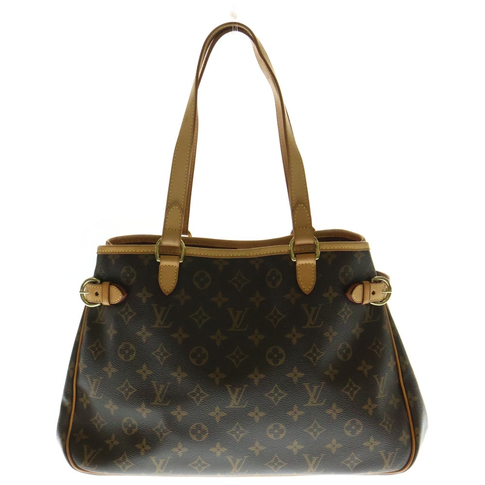 LOUIS VUITTON(ルイヴィトン) モノグラム バティニョール オリゾンタル ハンドバッグ ブラウン PVCレザー M51154