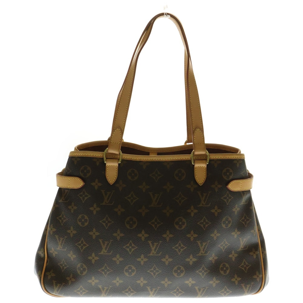 LOUIS VUITTON(ルイヴィトン) モノグラム バティニョール オリゾンタル ハンドバッグ ブラウン PVCレザー M51154