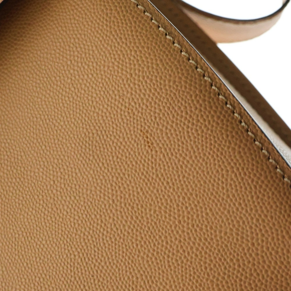 CELINE(セリーヌ) 2WAY ハンドバッグ ショルダーバッグ ゴールド金具 ベージュ レザー