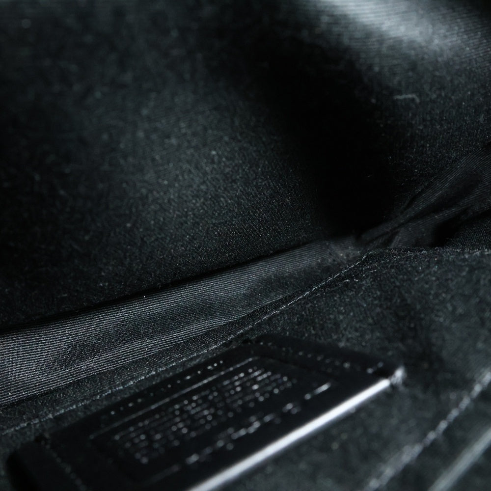 COACH(コーチ) シグネチャーロゴ レザーショルダーバッグ ブラック/ブラウン F68168