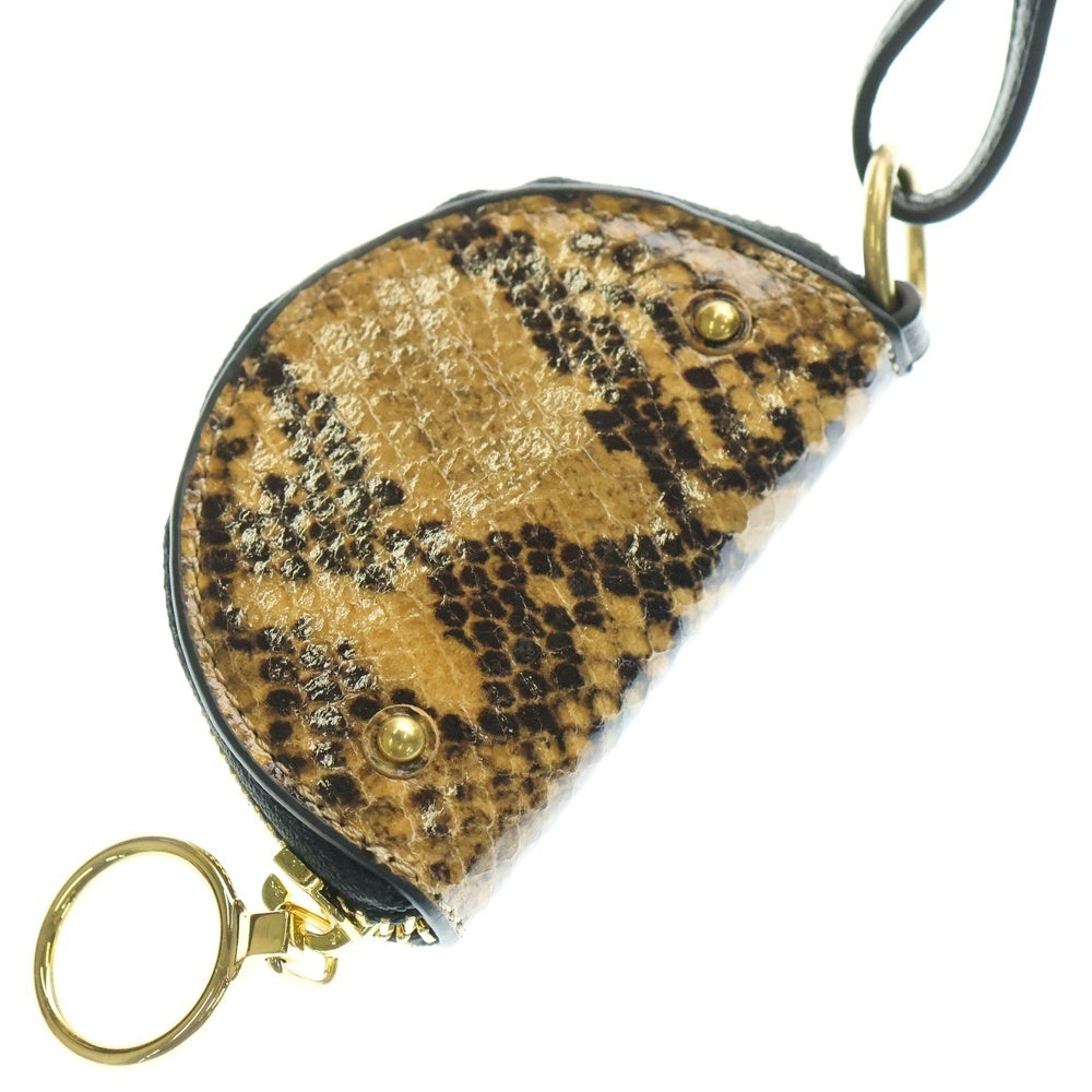 SEE BY CHLOE(シーバイクロエ) トートバッグ ハンドバッグ 巾着バッグ ブラック レザー×ナイロン ゴールド金具