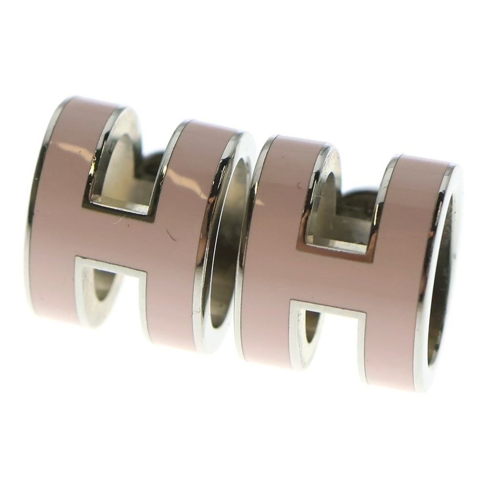 HERMES(エルメス) ポップアッシュ ピアス イヤーアクセサリー ピンク×シルバー