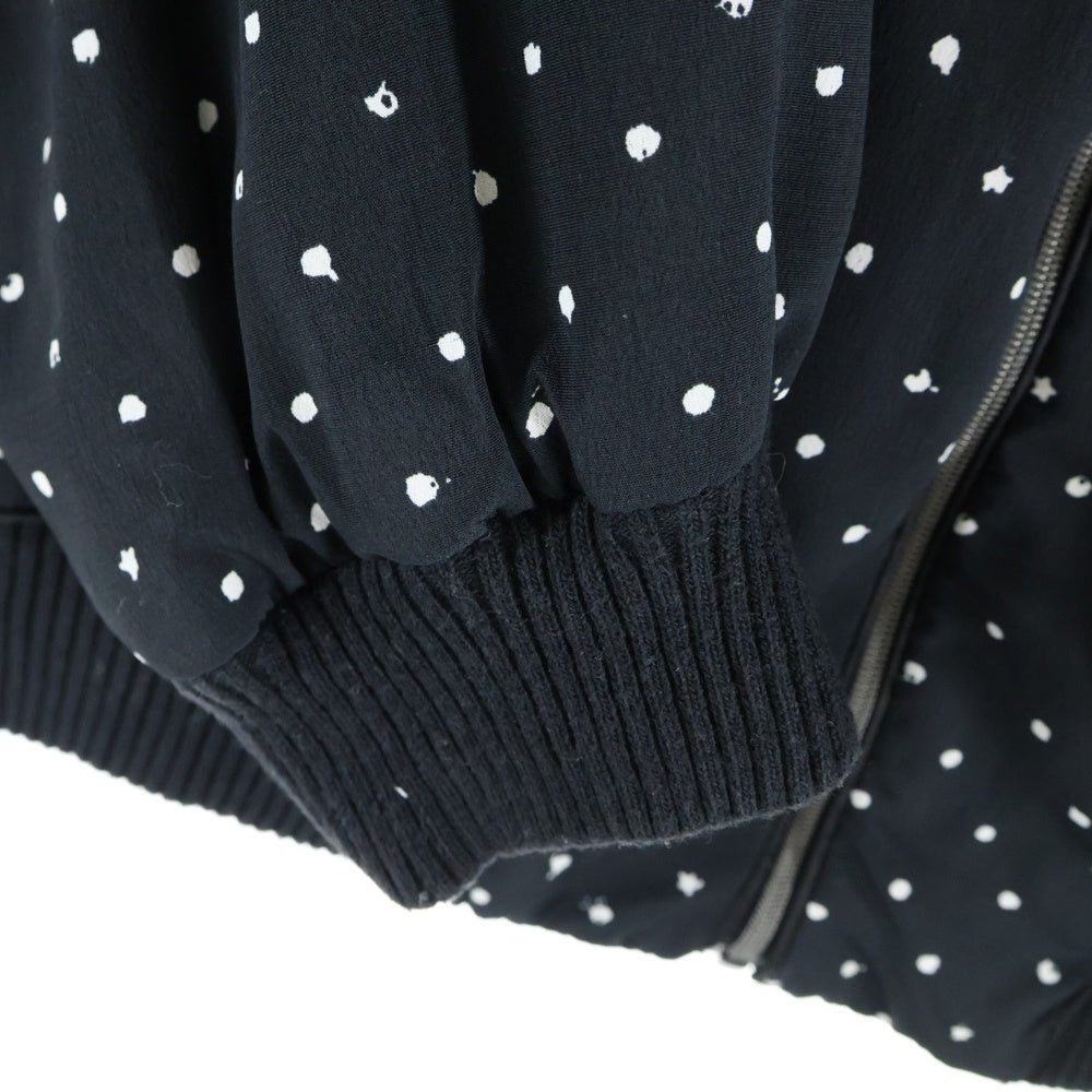 DIESEL(ディーゼル) ドット柄 長袖ブルゾン ライトアウター ブラック