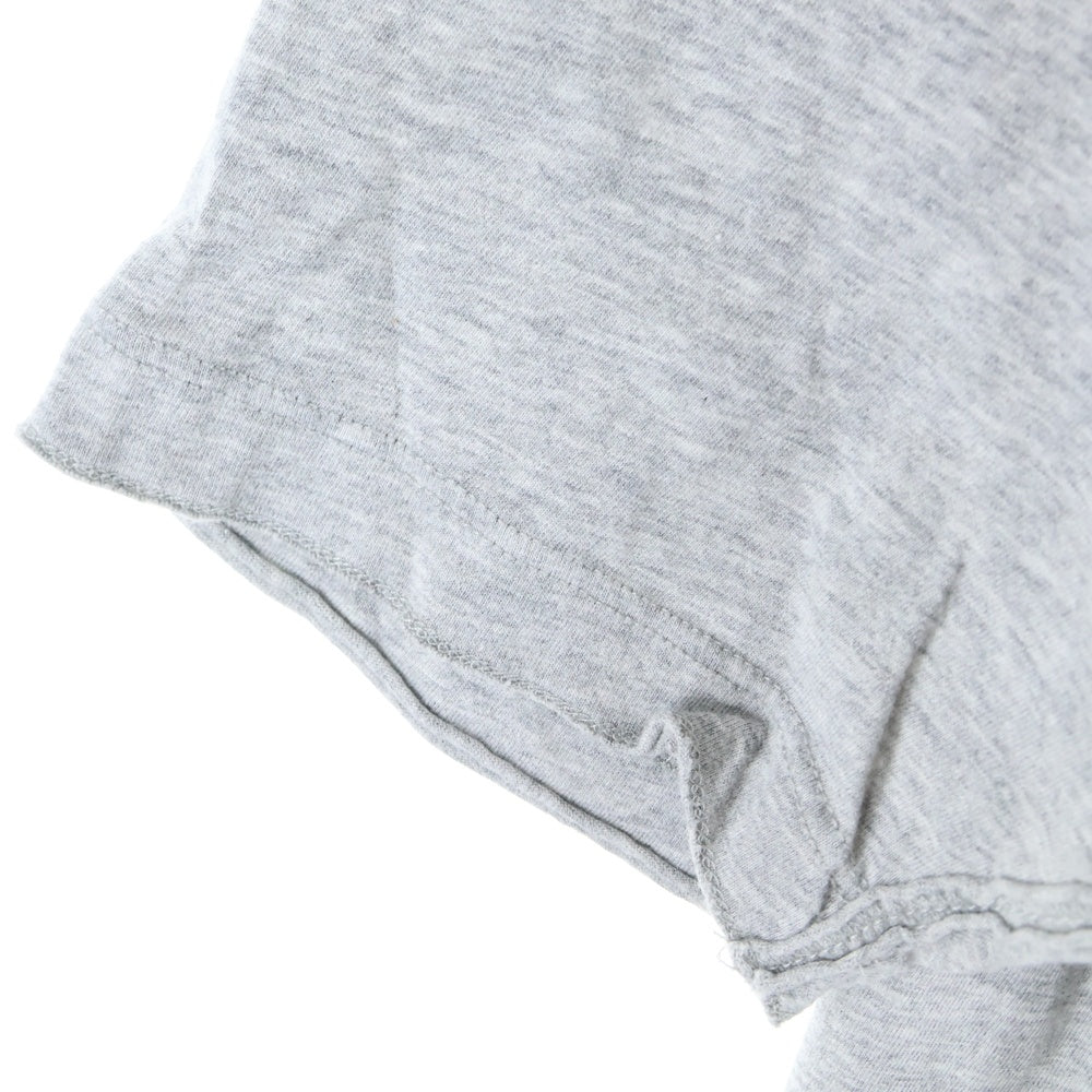 DIESEL(ディーゼル) フロントプリント コットン半袖シャツ グレー