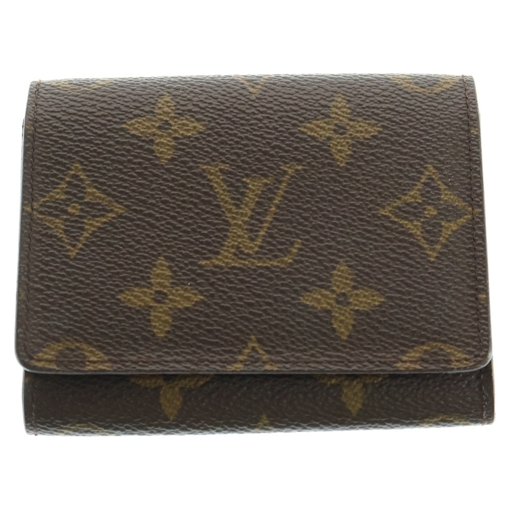 LOUIS VUITTON(ルイヴィトン) モノグラム アンヴェロップ・カルト ドゥ ヴィジット 名刺入れ カードケース 小物入れ ブラウン PVC M62920