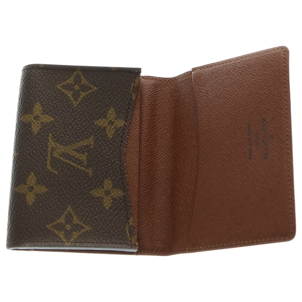 LOUIS VUITTON(ルイヴィトン) モノグラム アンヴェロップ・カルト ドゥ ヴィジット 名刺入れ カードケース 小物入れ ブラウン PVC M62920