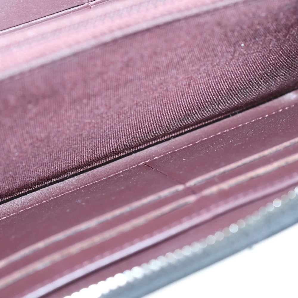 CHANEL(シャネル) マトラッセ ココマーク ラウンドファスナー長財布 ロングウォレット カードケース シルバー金具 ブラック キャビアスキン A50097