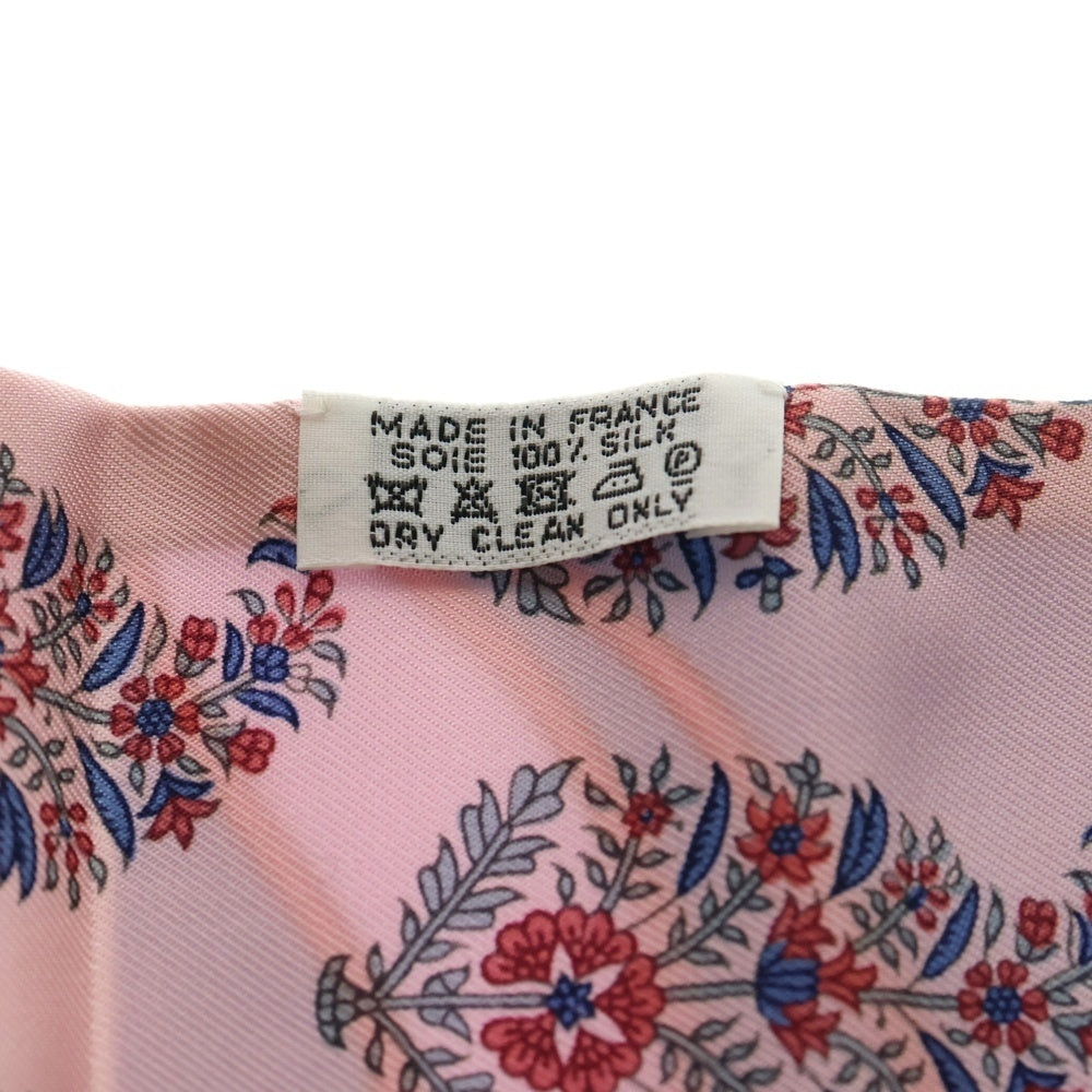 HERMES(エルメス) マキシツイリー COUP DE FOUET AU BLOC ブルー×ピンク シルク