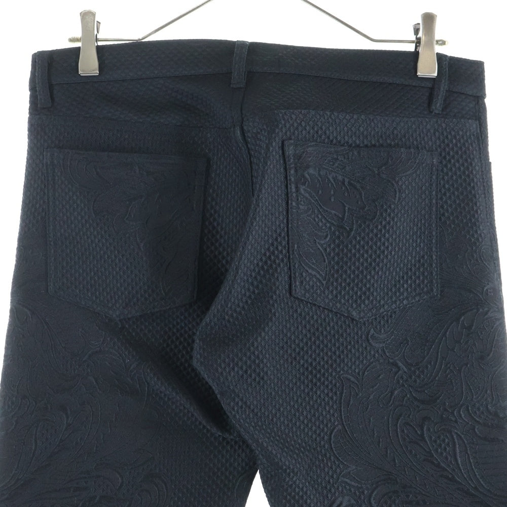 COMME des GARCONS(コムデギャルソン) 総柄パンツ ブラック PD-P016