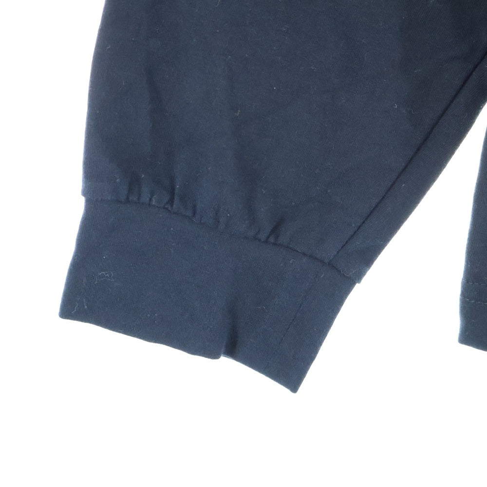 LOUIS VUITTON(ルイヴィトン) 22SS ロゴ刺繍 タートルネック ロングスリーブ 長袖Tシャツ カットソー ブラック RM221M I05 HMY11W