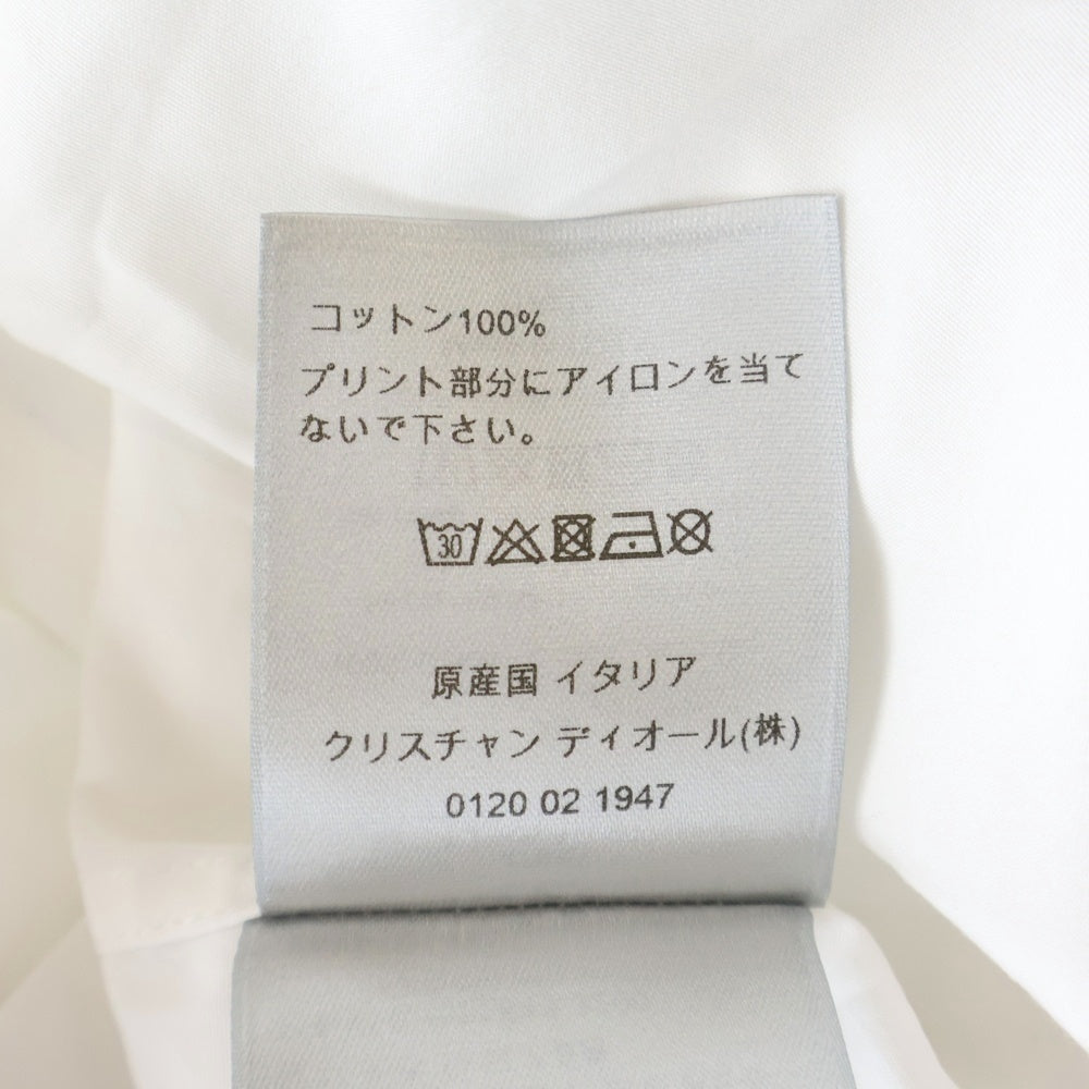 DIOR(ディオール) 18SS LATENIGHT フロントロゴ半袖シャツ ホワイト 733C515I2480