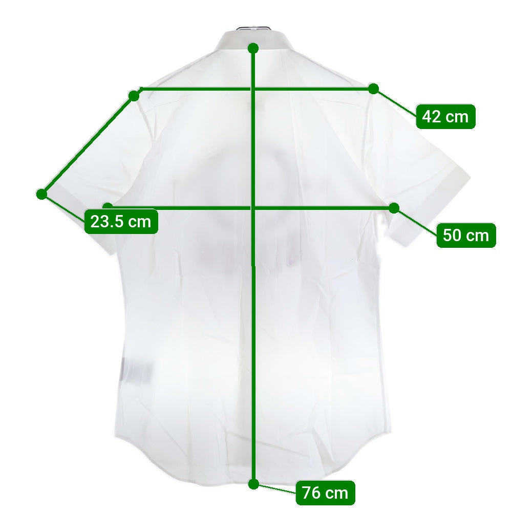 DIOR(ディオール) 18SS LATENIGHT フロントロゴ半袖シャツ ホワイト 733C515I2480