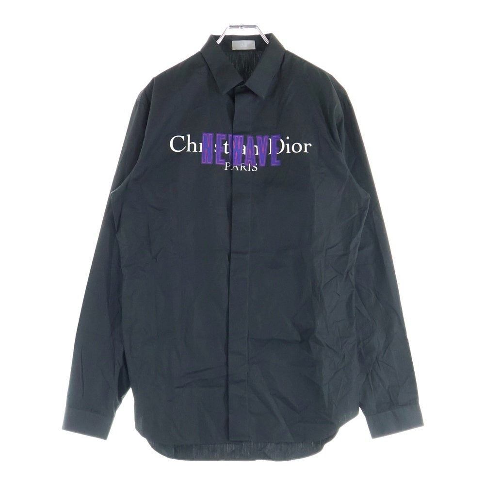 DIOR(ディオール) 17AW NEWAVE ニューウェーブ 長袖シャツ ブラック