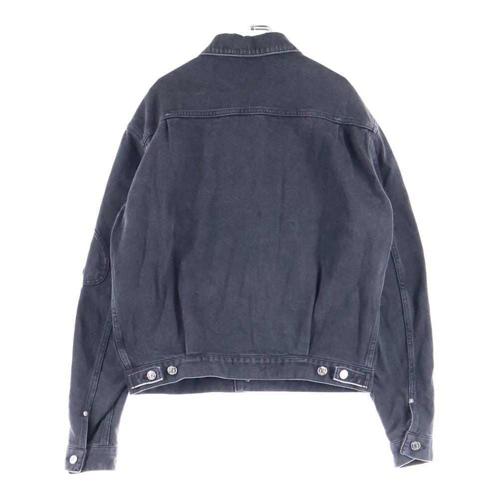 DIOR(ディオール) 19AW サドルポケット デニム トラッカージャケット ブラック 933D487AY966