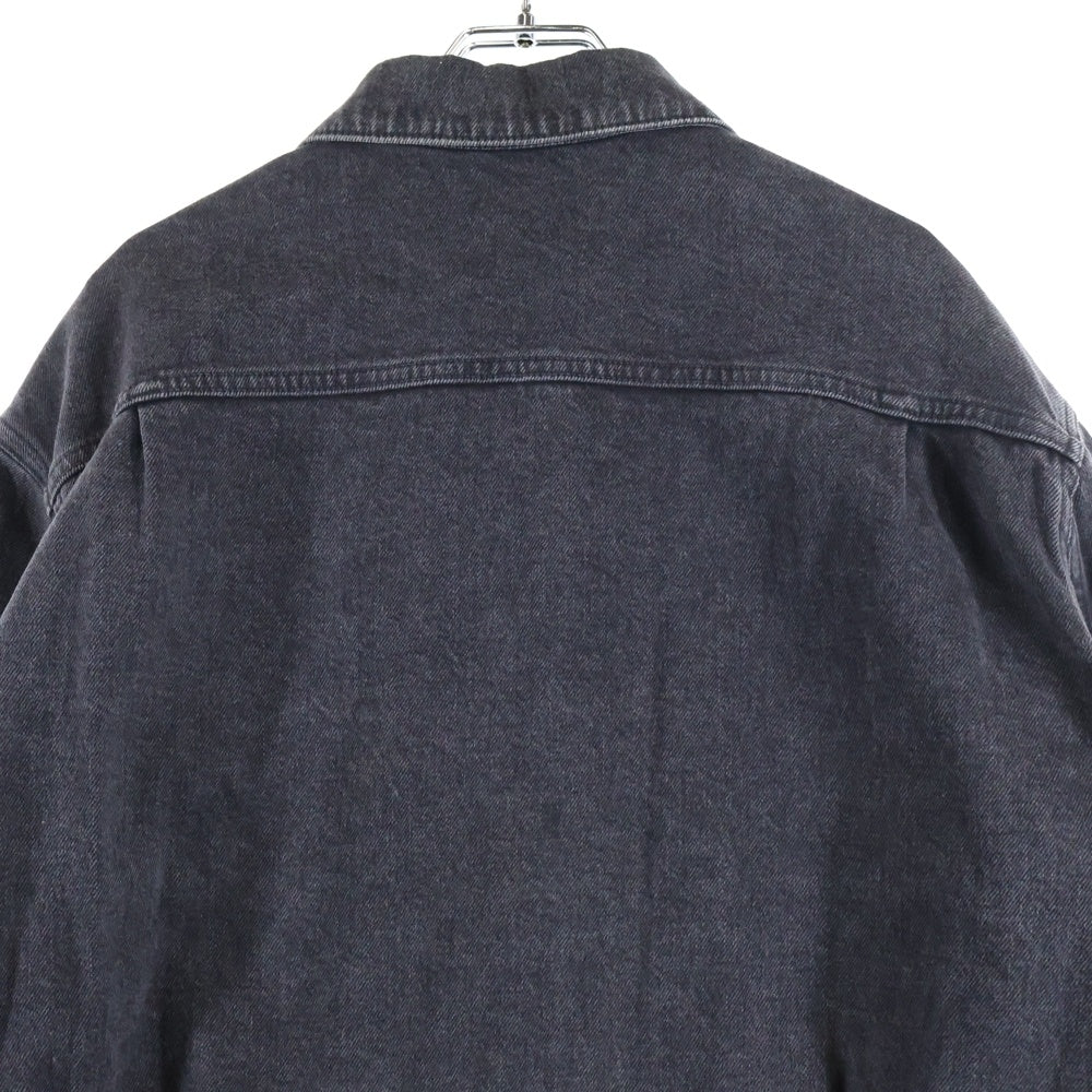 DIOR(ディオール) 19AW サドルポケット デニム トラッカージャケット ブラック 933D487AY966