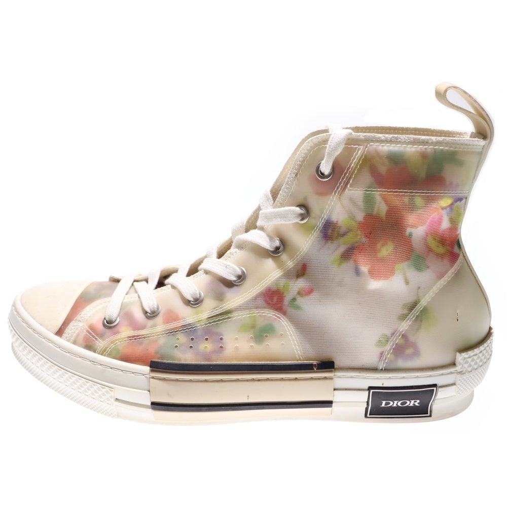DIOR(ディオール) 19SS オブリークフラワーズ B23 ハイカットスニーカー シューズ 3SH118YJR 42/27cm