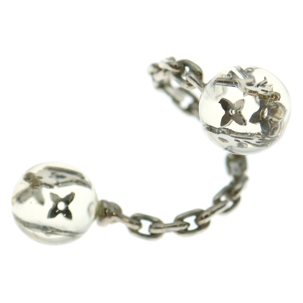 LOUIS VUITTON(ルイヴィトン) バーグ ヴェール アンクルージョン フォーン チェーン クリア リング 指輪 シルバー M65539