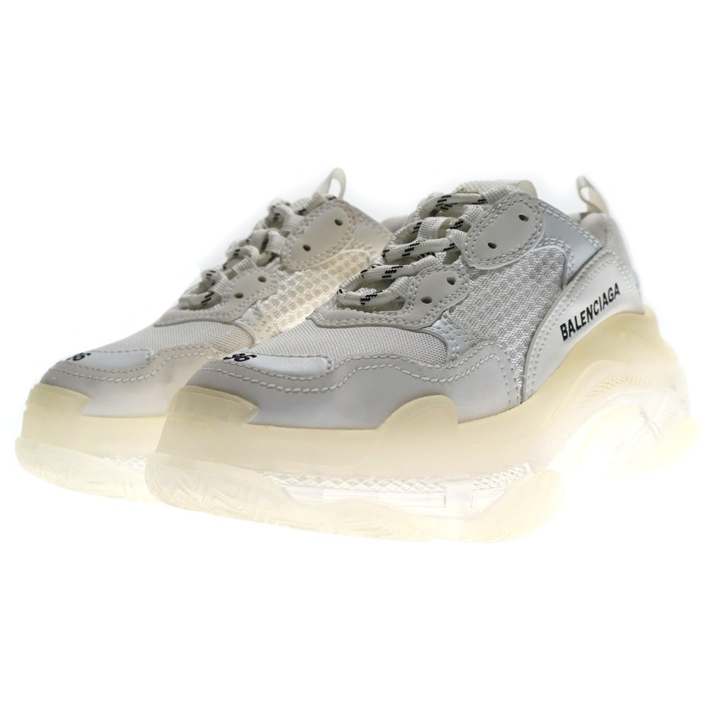BALENCIAGA(バレンシアガ) Triple S トリプルエス クリアソール レースアップ ローカットシューズ スニーカー ホワイト レディース 544351