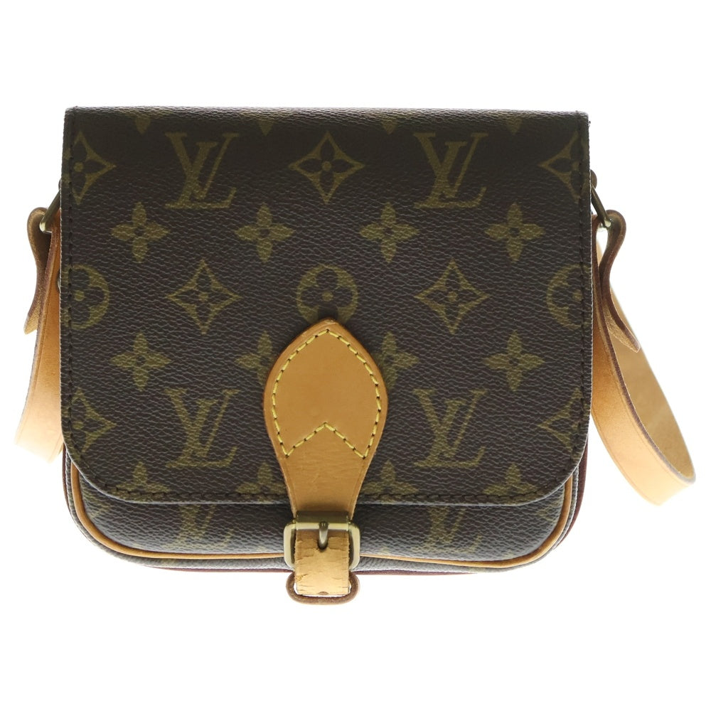 LOUIS VUITTON(ルイヴィトン) モノグラム カルトシエールPM ブラウン PVC ショルダーバッグ M51254