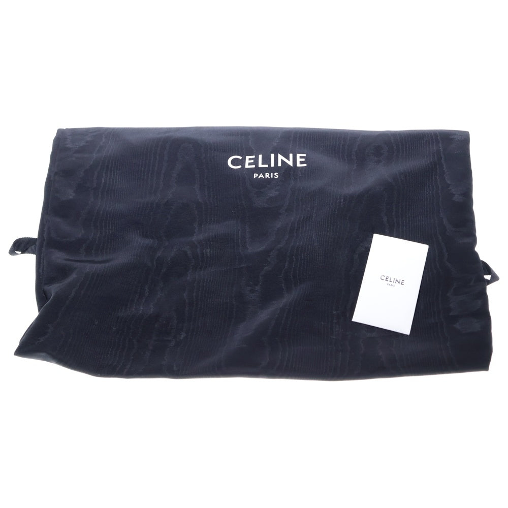 CELINE(セリーヌ) ラゲージ マイクロ クレージュ トートバッグ ハンドバッグ ブラック レザー