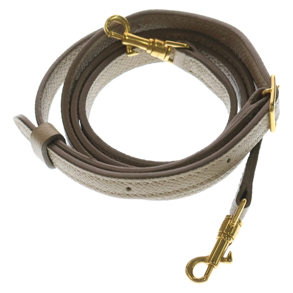 CELINE(セリーヌ) ベルトバッグ ピコ 2WAYハンドバッグ ショルダーバッグ ミニバッグ ベージュ レザー ゴールド金具