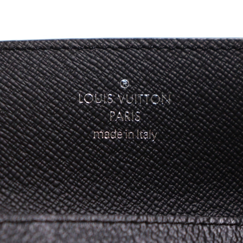 LOUIS VUITTON(ルイヴィトン) モノグラム エクリプス ポルト カルト・オンストラップ バッグチャーム ストラップ ブラック レザー M83155 レディース