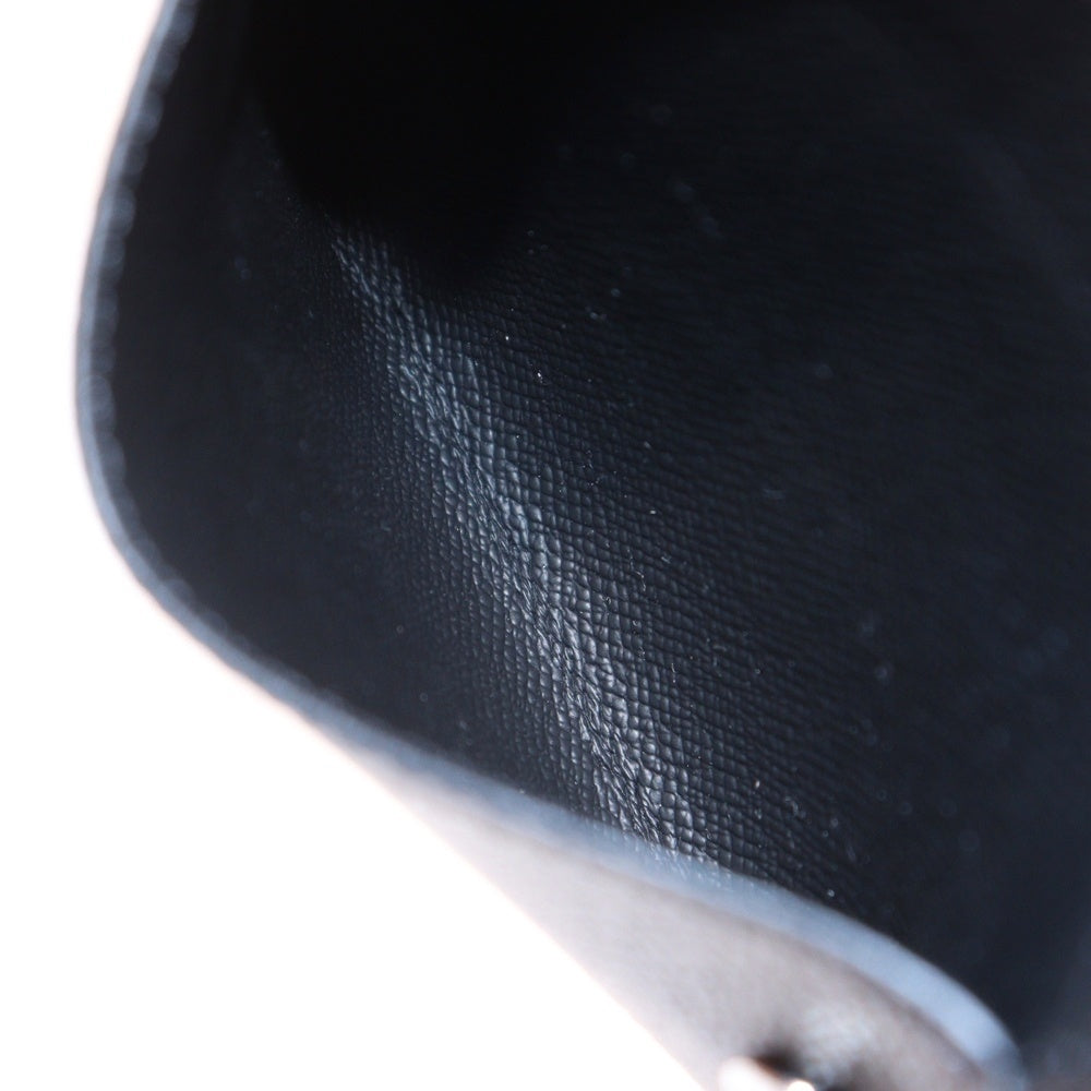 LOUIS VUITTON(ルイヴィトン) モノグラム エクリプス ポルト カルト・オンストラップ バッグチャーム ストラップ ブラック レザー M83155 レディース