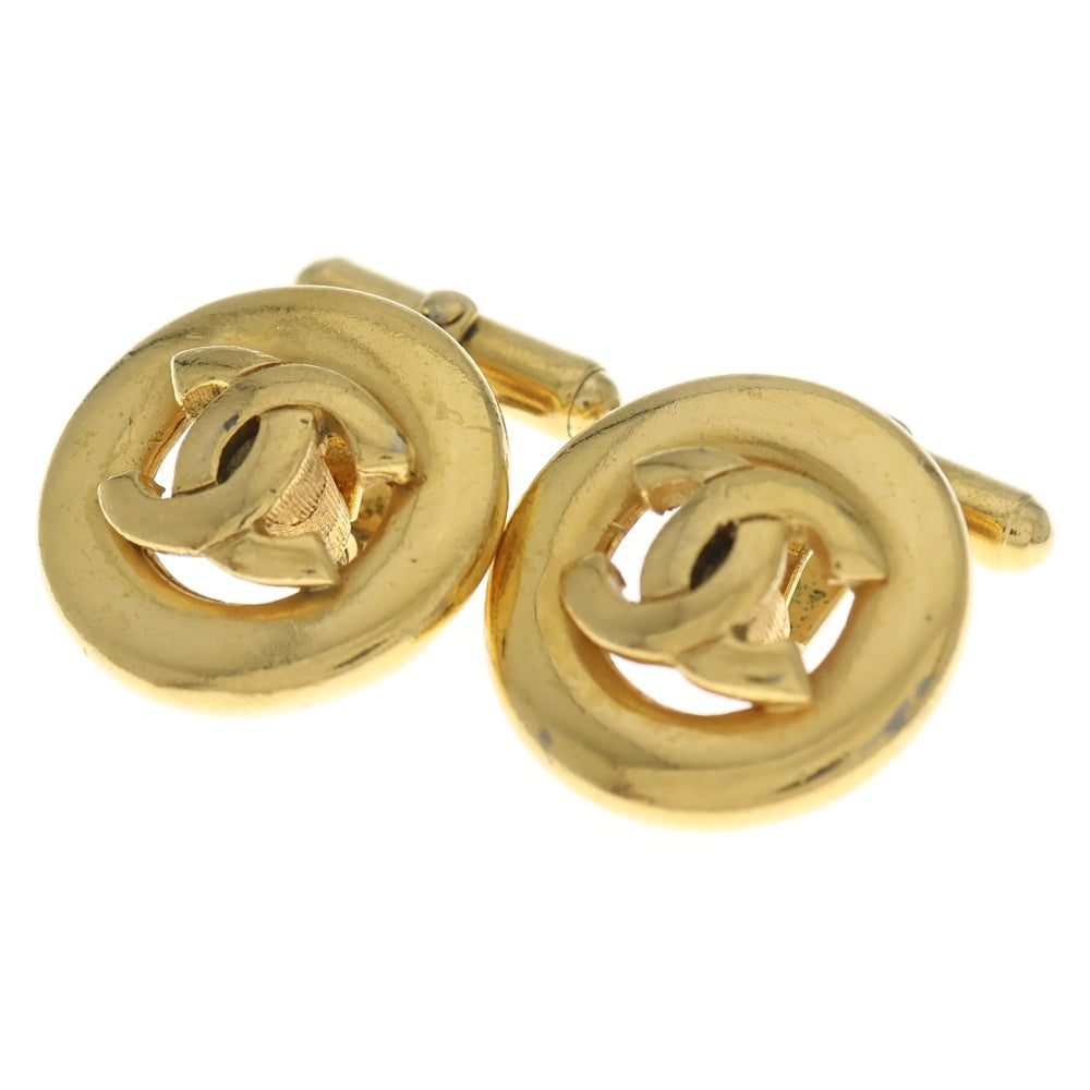 CHANEL(シャネル) ココマーク カフス ボタン ココマーク ゴールド
