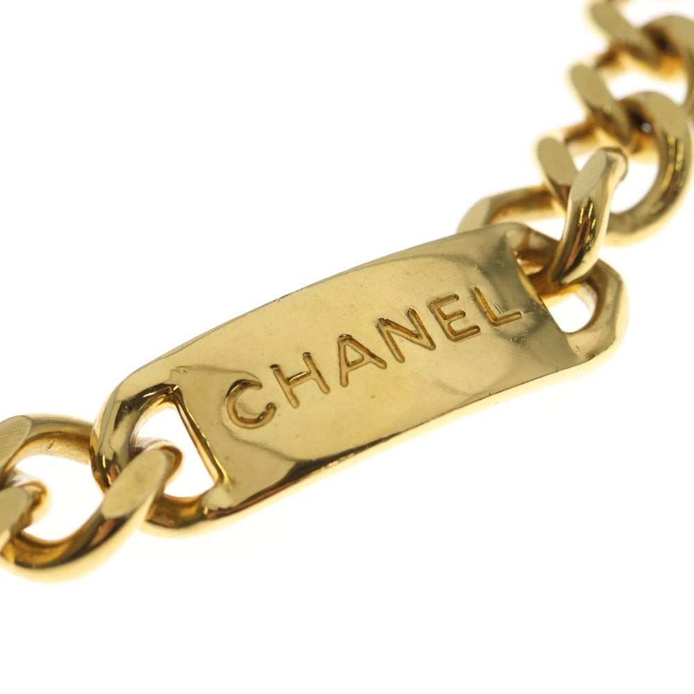 CHANEL(シャネル) ココマーク ロゴプレート チェーンベルト ゴールド GP