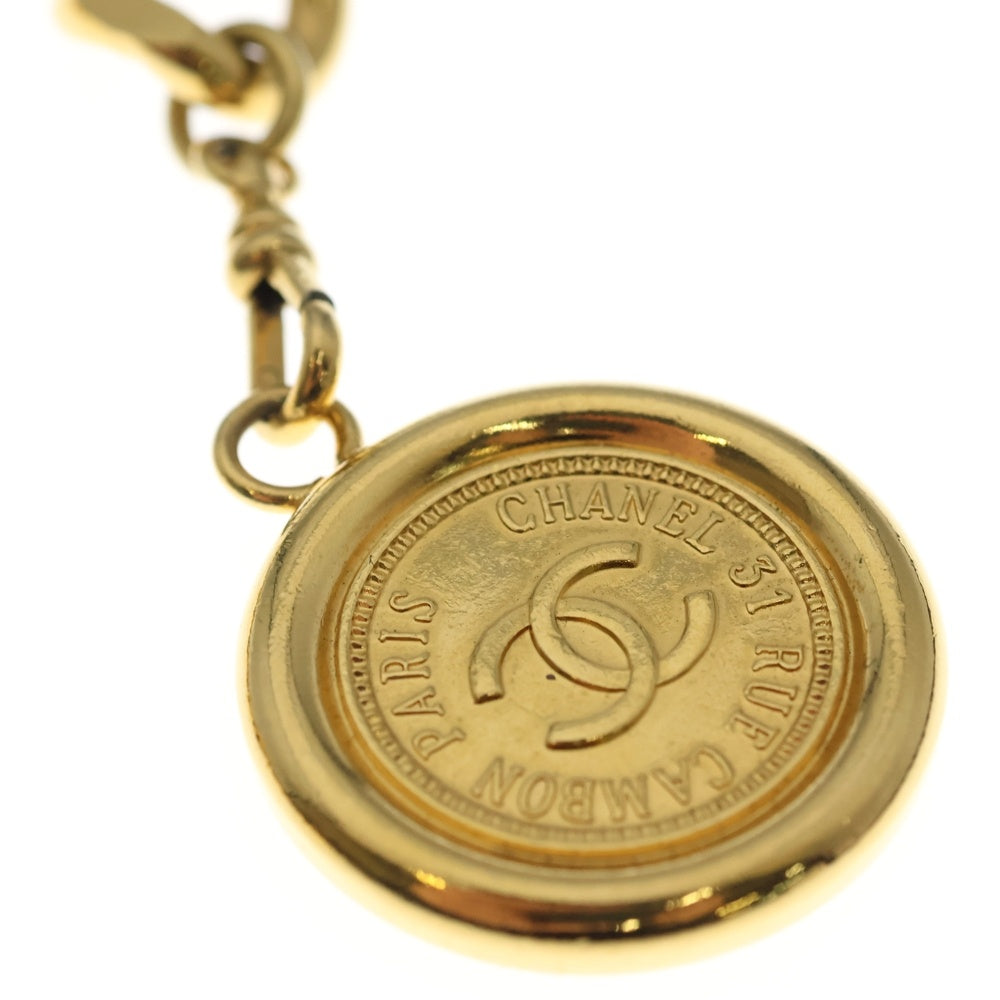 CHANEL(シャネル) ココマーク ロゴプレート チェーンベルト ゴールド GP