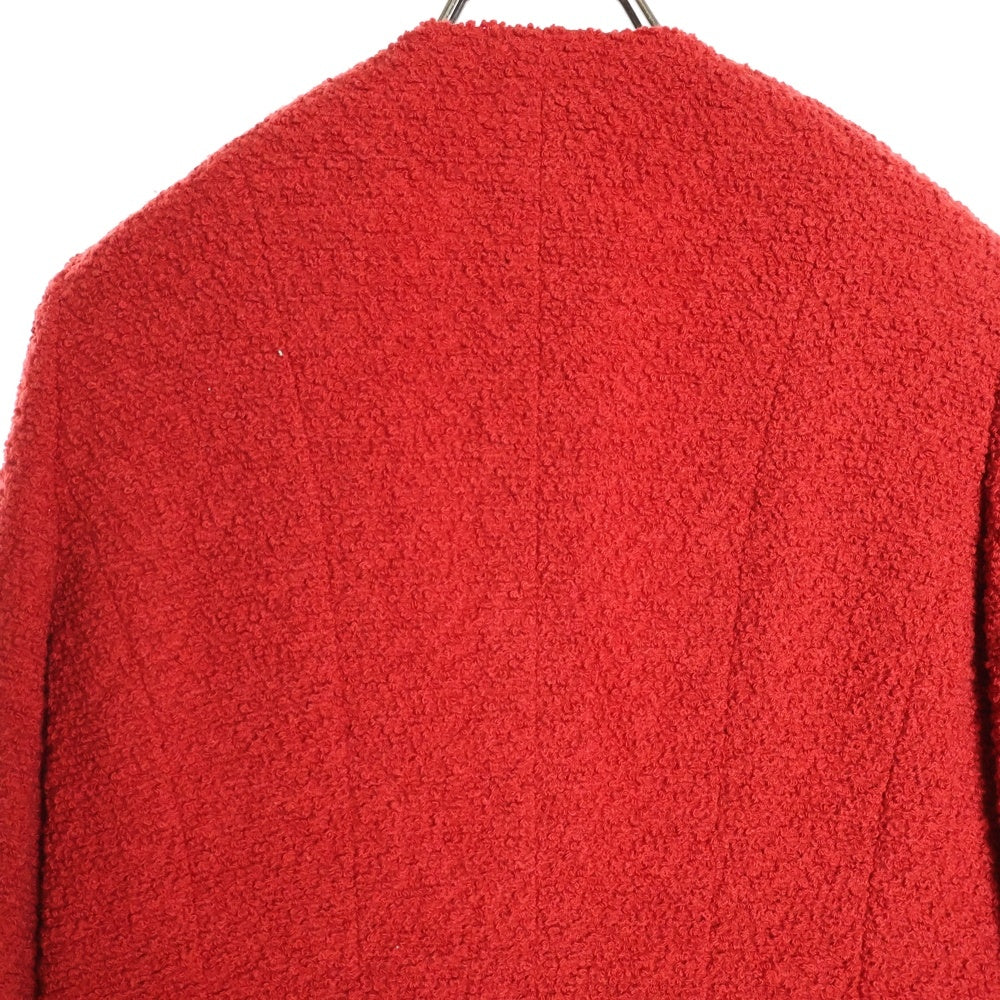 CHANEL(シャネル) 93AW ココマークボタン ウール ノーカラー 3B