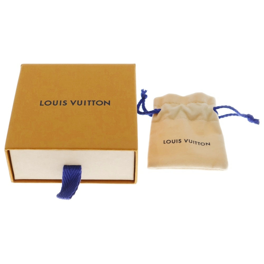 LOUIS VUITTON(ルイヴィトン) ネックレス レディ・LV ゴールド GP ラインストーン ペンダント ダブルチェーン M01845