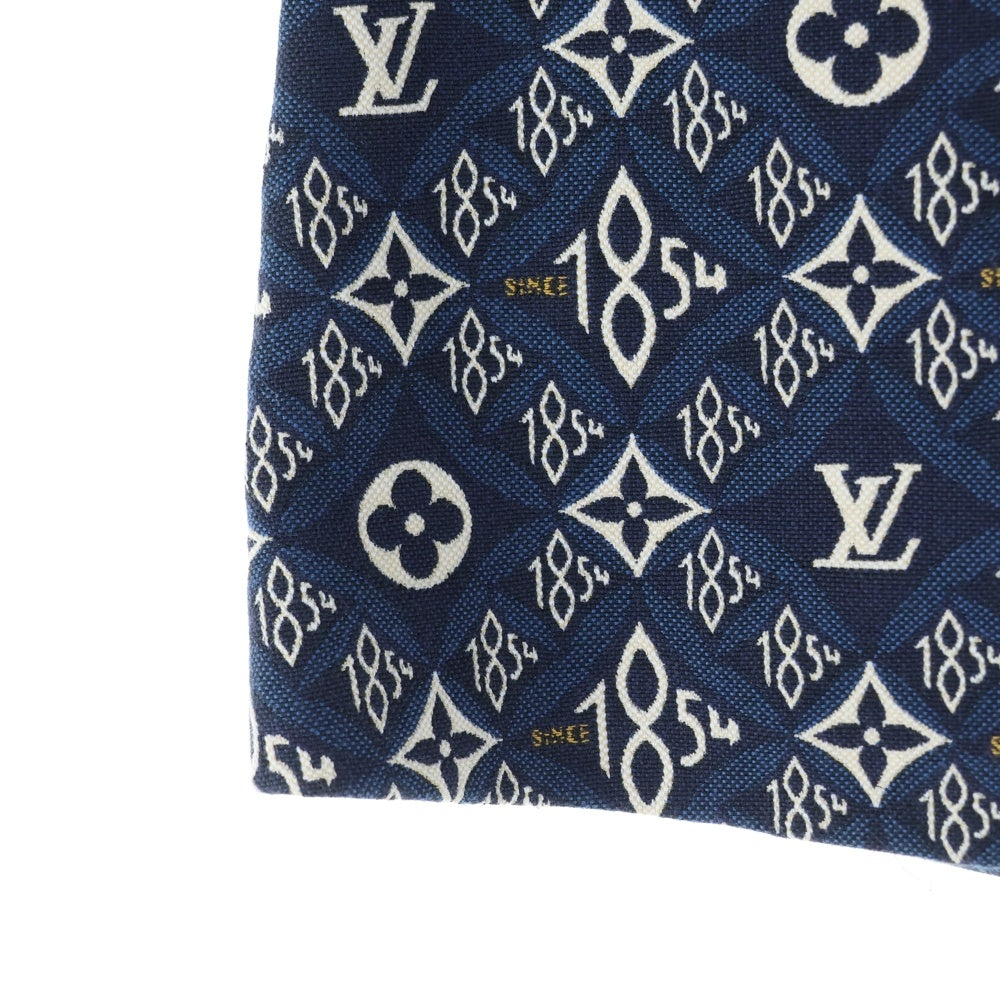 LOUIS VUITTON ネイビー ハンカチ Louis Vuitton POCKET ORGANIZER Giant Monogram Bandana Bleached