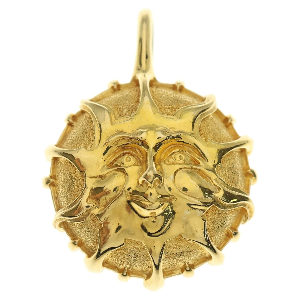 FENDI(フェンディ) 太陽モチーフ ネックレス ペンダントトップ ゴールド レディース