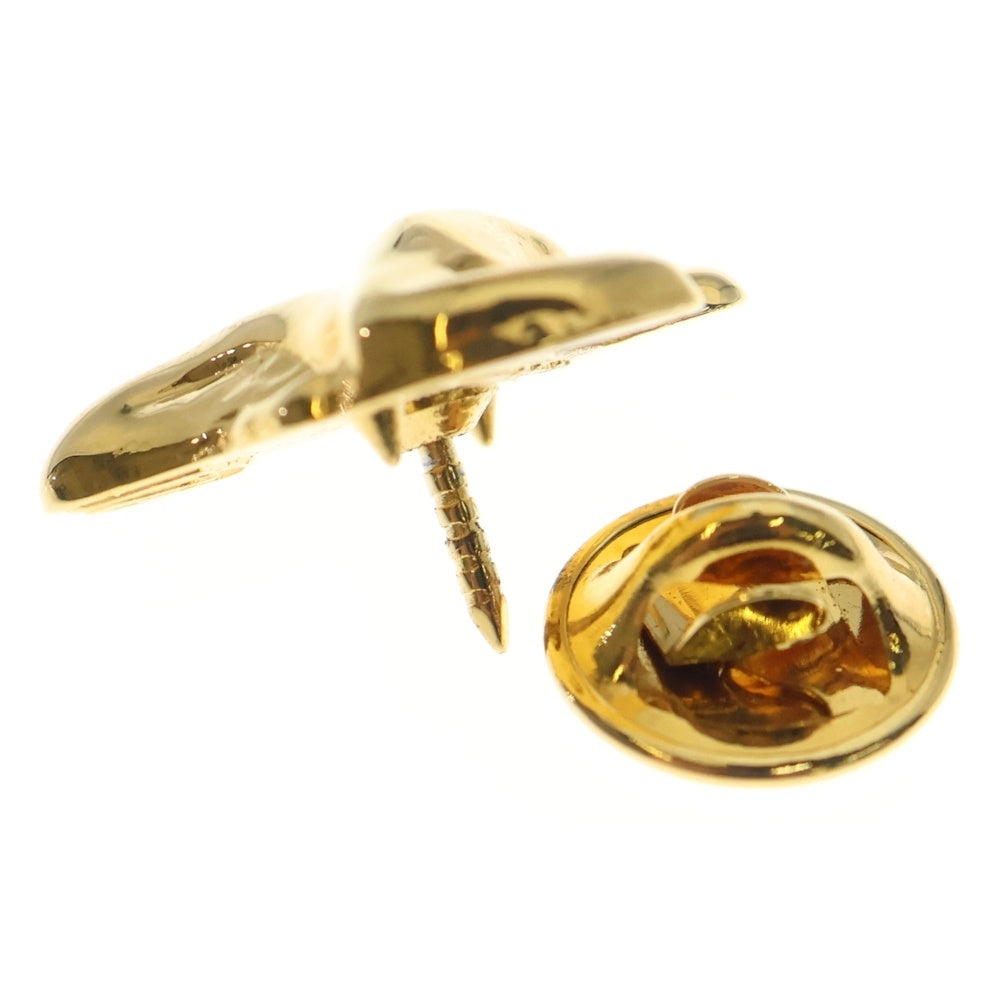 NO BRAND(ノーブランド) バッファロー 牛 モチーフ ピンバッジ ゴールド