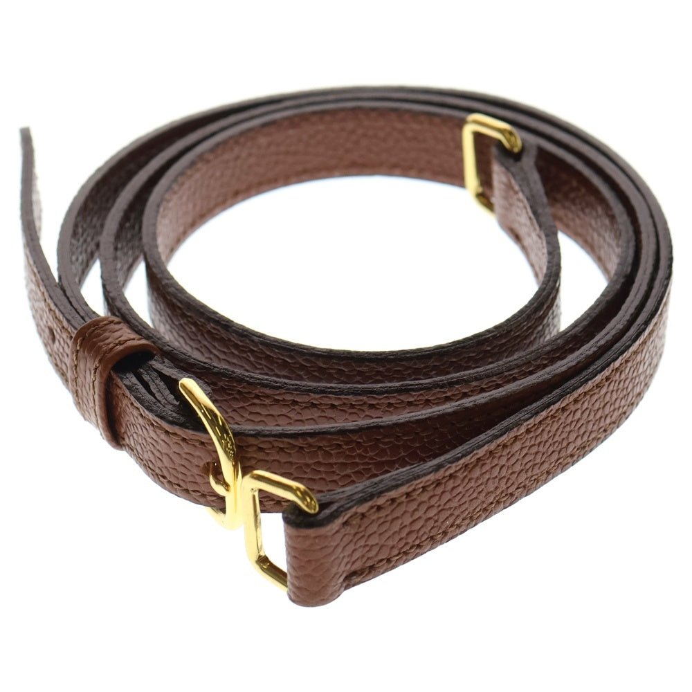 VALENTINO GARAVANI(ヴァレンチノガラヴァーニ) 2WAYハンドバッグ ショルダーバッグ ブラウン レザー ゴールド金具