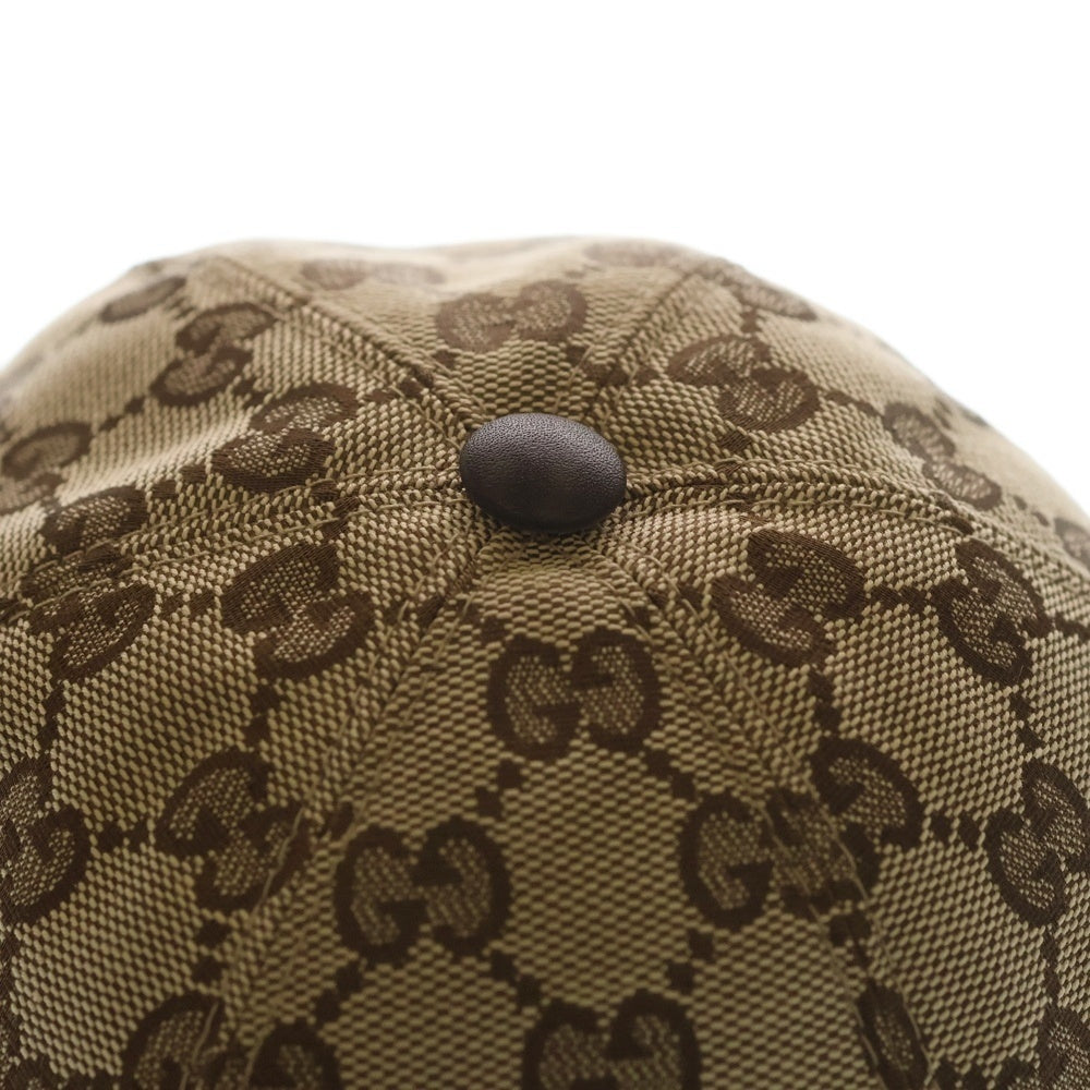 GUCCI(グッチ) GGキャンバス シェリーライン 6パネル ベースボール