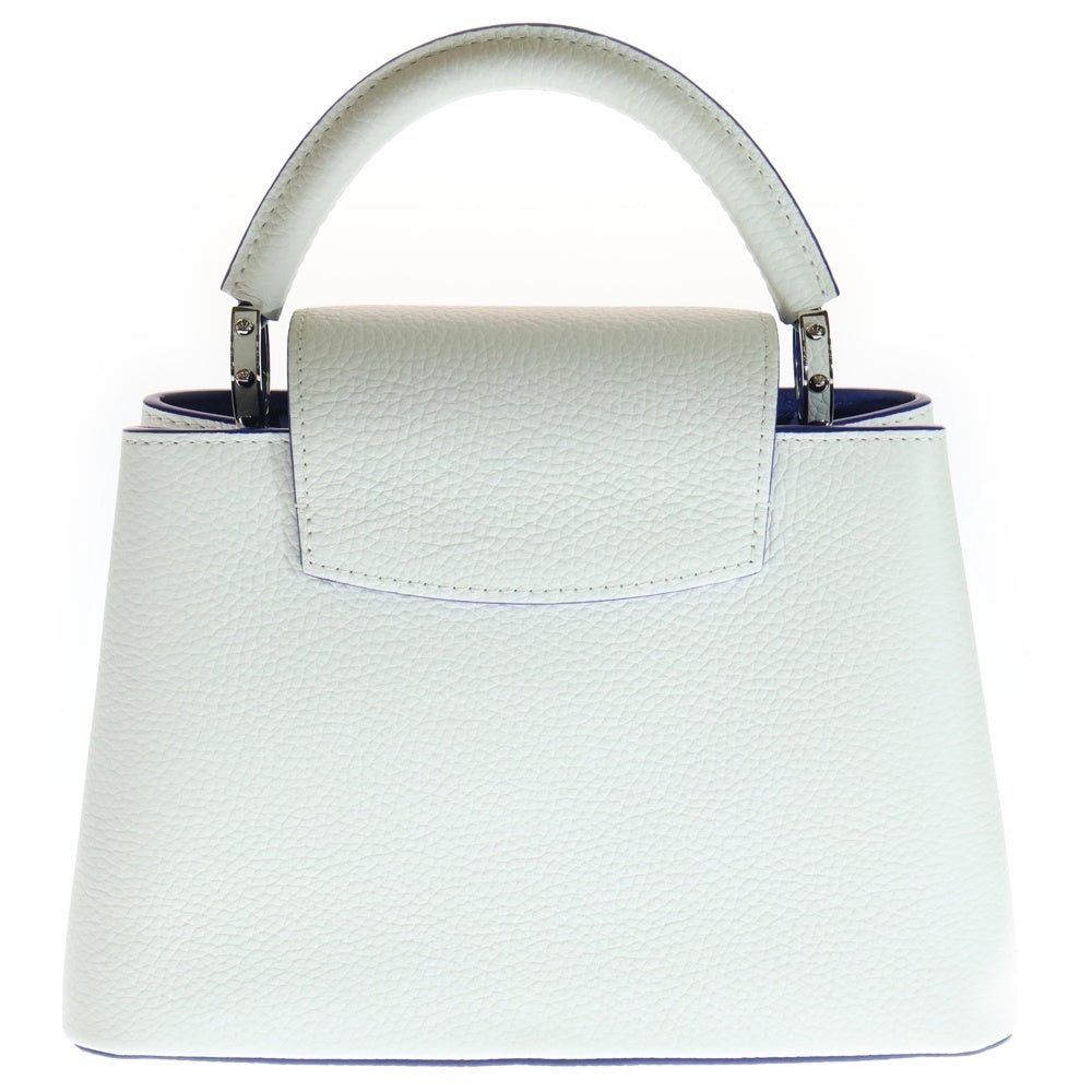LOUIS VUITTON(ルイヴィトン) カプシーヌBB トリヨンレザー 2WAYバッグ ハンドバッグ ショルダーバッグ ホワイト レザー M20828 シルバー金具 レディース