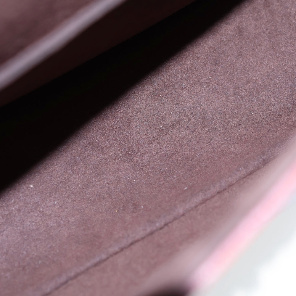 LOUIS VUITTON(ルイヴィトン) エピ ビュシ ゴールドミエル ショルダーバッグ ショルダーポシェット ブラウン レザー M59459 シルバー金具 レディース