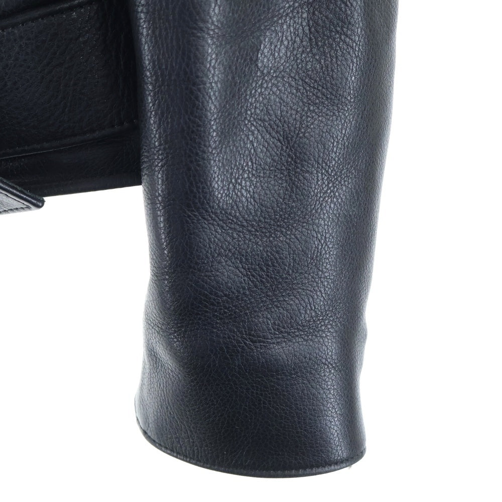 CHROME HEARTS(クロムハーツ) JJ DEAN ダガージップライダース レザージャケット ブラック レディース